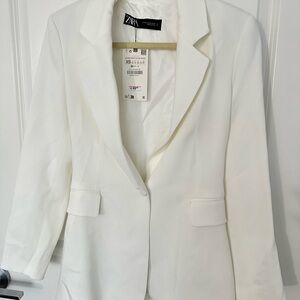 Zara Women's Cream Blazer